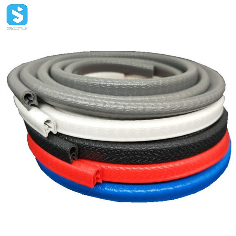 Car door border bumper strip